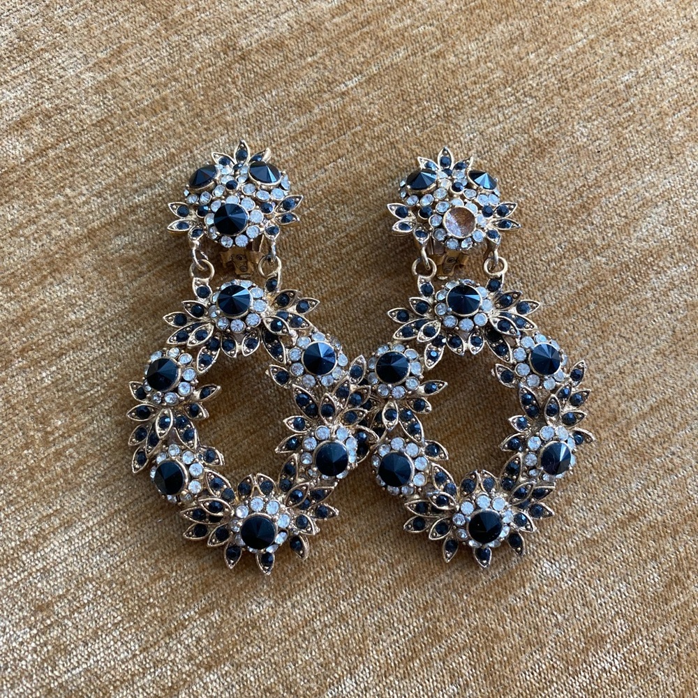 Thelma Deutsch Costume Earrings